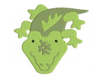 Stickdatei - Dschungeltiere Krokodil